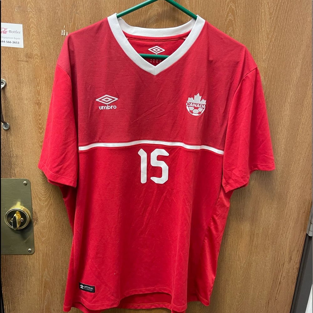 Umbro Canadian National Team Jersey Size XL
